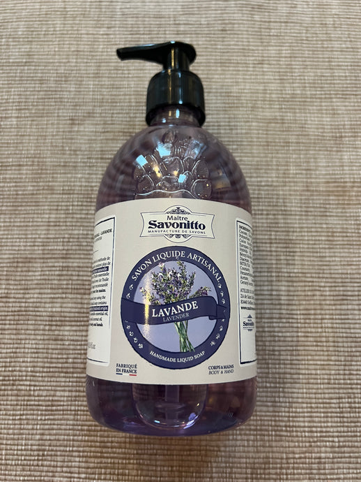 Laventeli, nestesaippua 500 ml