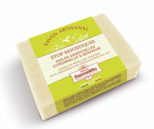 Hyttyskarkotesaippua Sitronella-Pelargonia, aidoin eteerisin öljyin 100g
