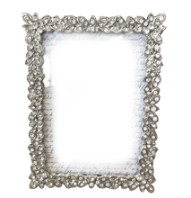 Ihanasti "jalokivikoristeinen" pieni valokuvakehys hopean värinen kirkkain kivin La Petite Provence